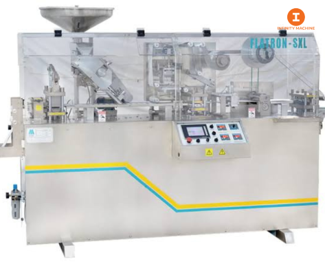Single track blister machine